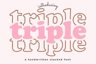 Unlock Creative Typography with Triple Font Styles