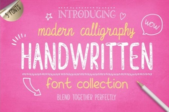 Handwriting Fonts for Creative Projects