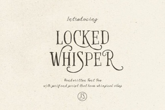 Locked Whisper Font: Creative Typography Ideas