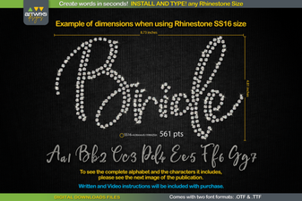 Rs01 Cursiva Font: Rhinestone Elegance for Your Projects