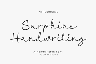Sarphine Font: a Creative Design Companion