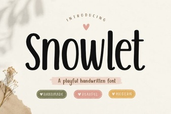 Snowlet Font: Creative Designs for Modern Projects