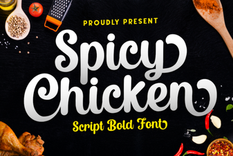 Spicy Chicken Font for Bold Design Projects