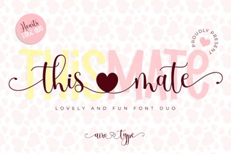 This Mate Font: a Modern Display Typeface